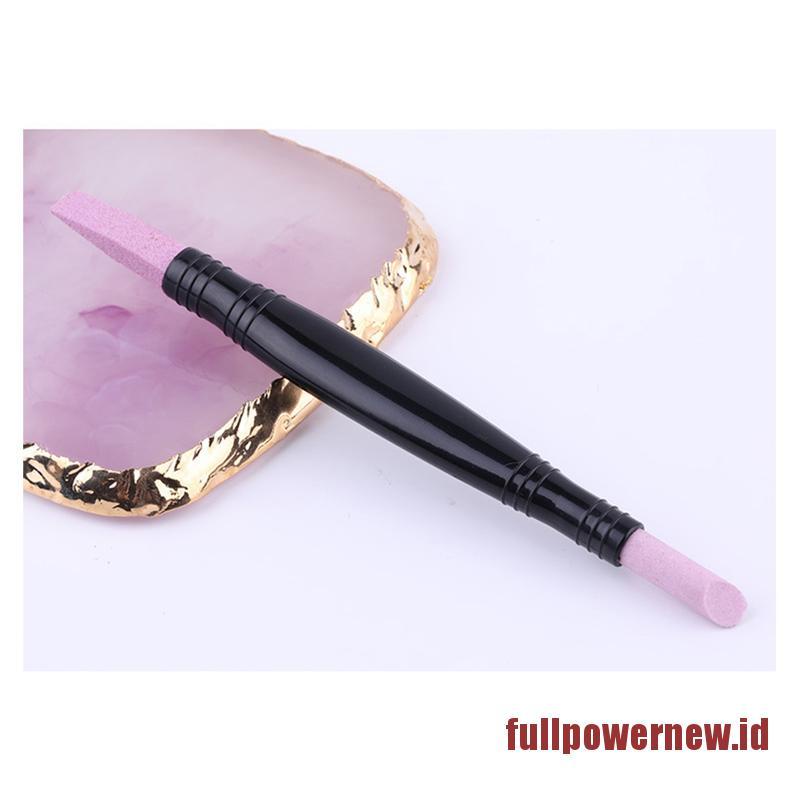 【COD】1PCS Quartz Stone Scrub Pen Cuticle Remover Pusher Trimmer Dead Skin Remover