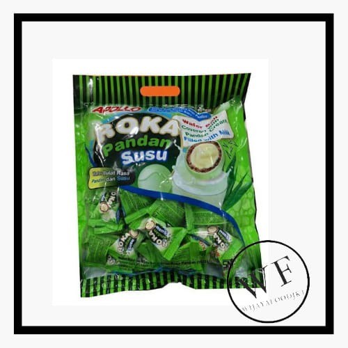 

Apollo Roka pandan susu / Snack Roka rasa pandan 250g