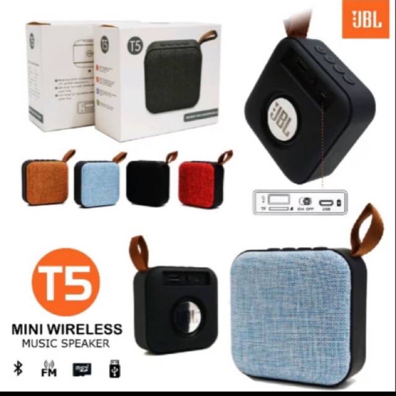 Speaker Bluetooth / Sepeker Wireless T5 Mini