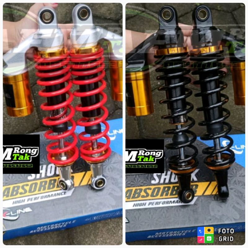shock sekok skok belakang tabung X - LINE copy yss ukuran 32cm | shock sekok skok belakang rx king s