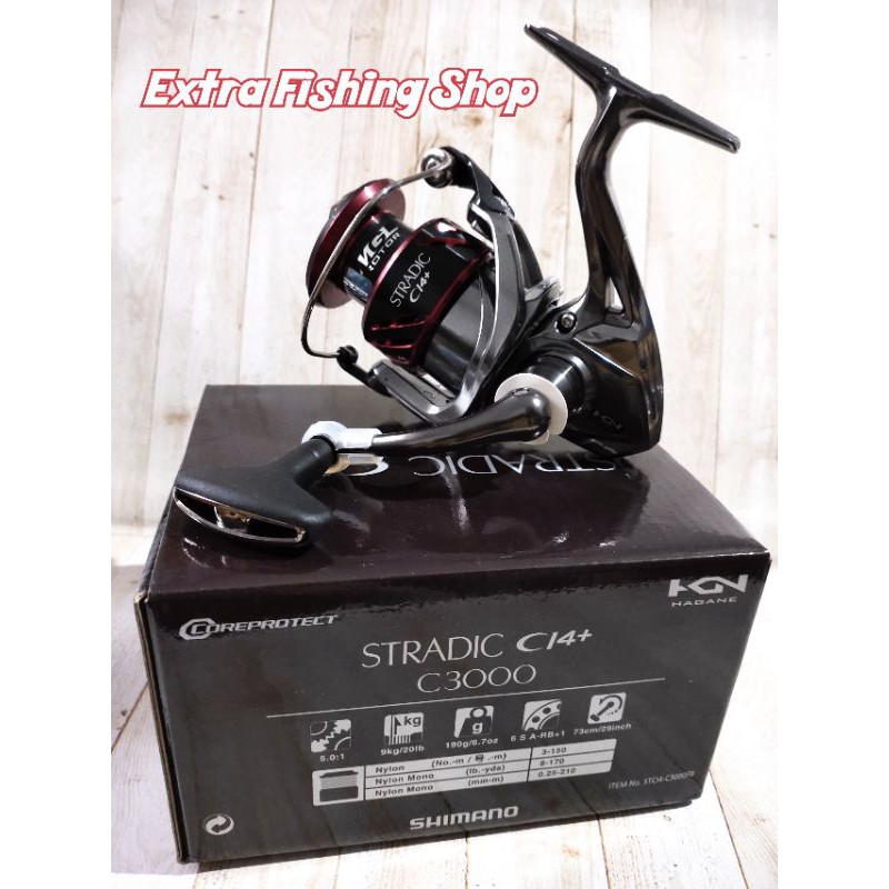 REEL SHIMANO STRADIC C14+ C3000 ORIGINAL