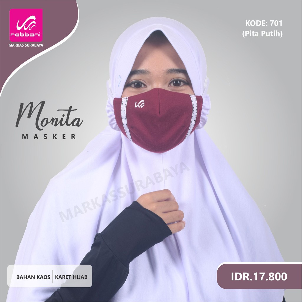 MASKER KAOS RABBANI MONITA