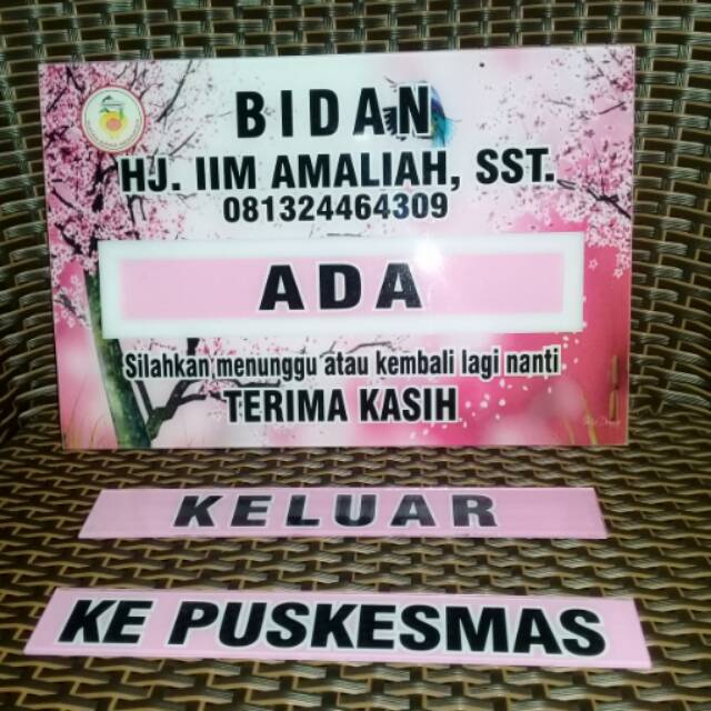 Papan bidan ada keluar +2slide