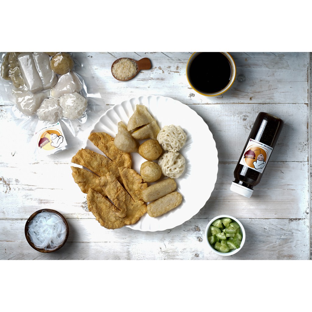 

Pempek Campur isi 10