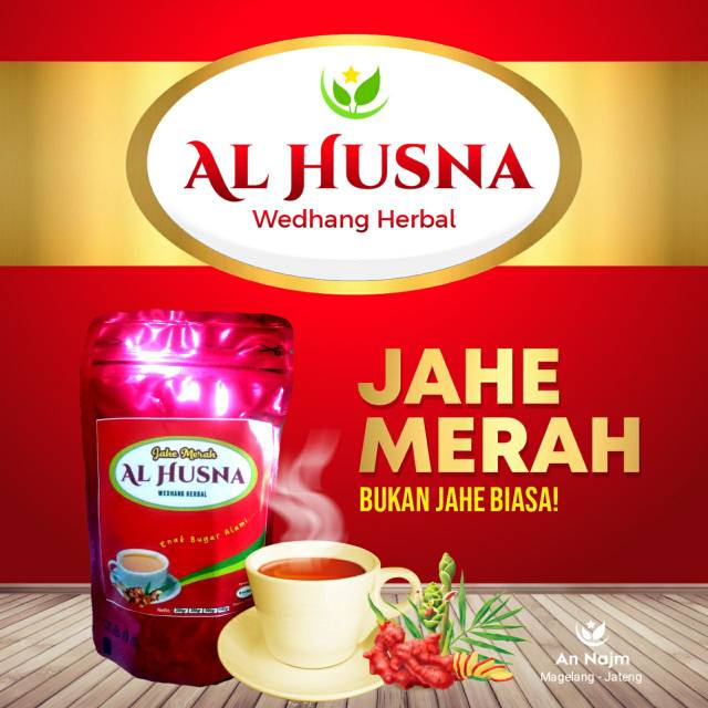 

[ ORIGINAL] JAHE MERAH BUKAN JAHE BIASA - isi 250 gram