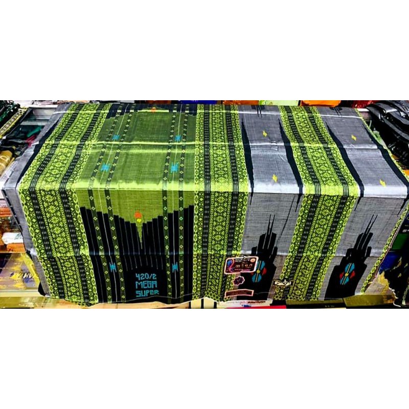 Sarung Tenun Sutra Mega Super 420 2 Super Premium dan Exclusive bukan Tamer BHS SGA SGE SGF 05