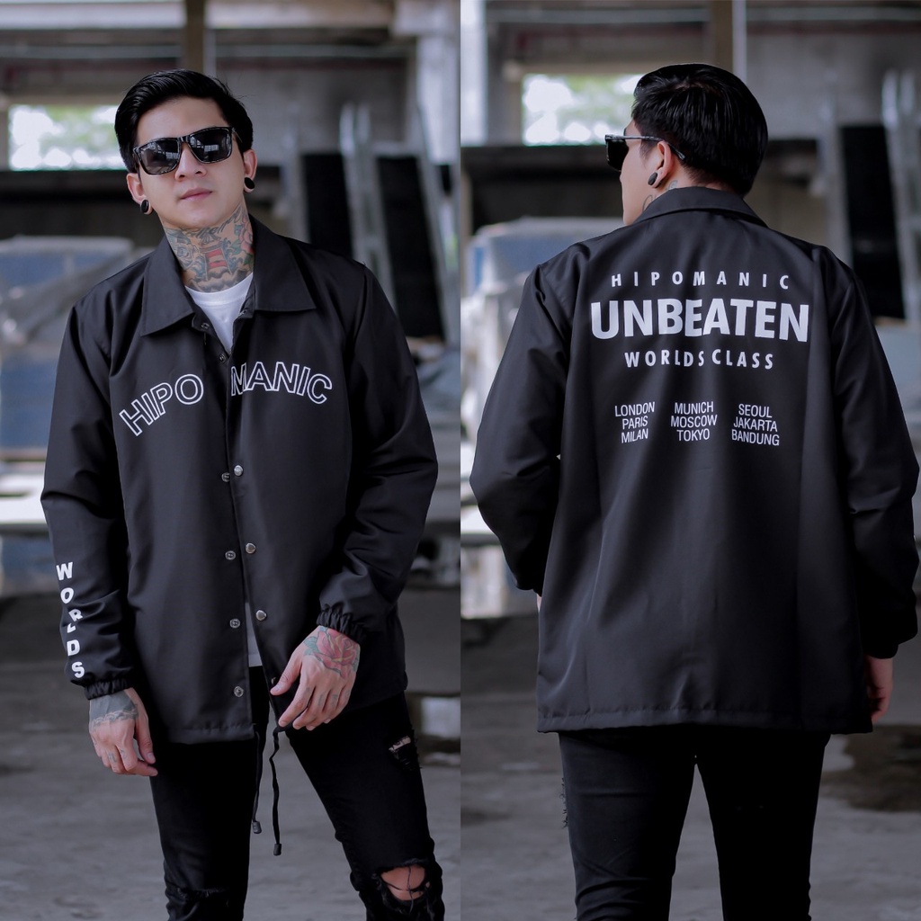 JAKET COACH GEISHA HIPOMANIC ORIGINAL - JAKET JAPAN- FREE GANTUNGAN