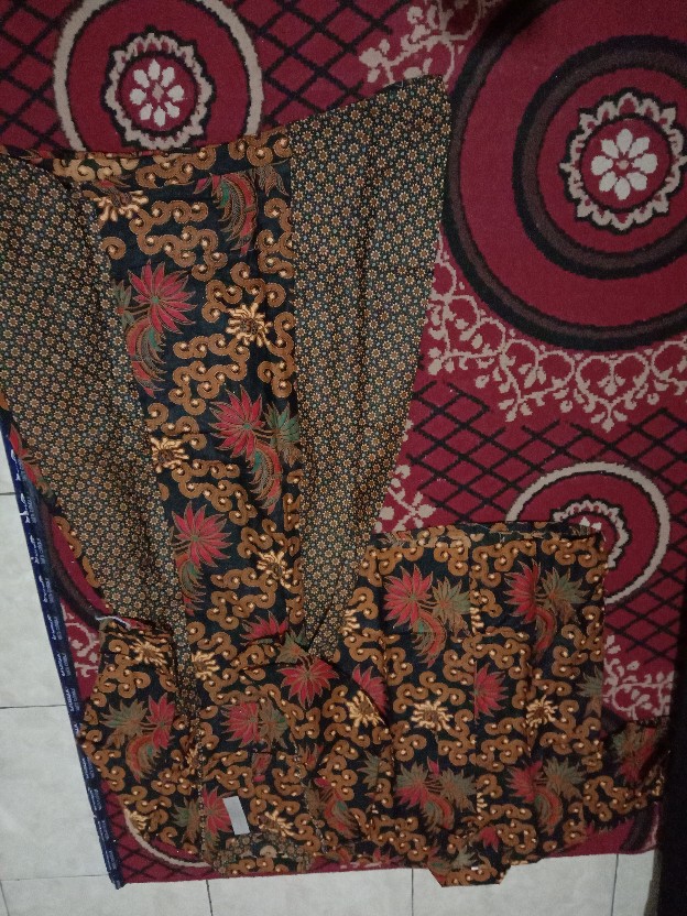 Mts Nikita Batik Couple 2479 Maxi Dress Gamis Busui (bisa Pisah)