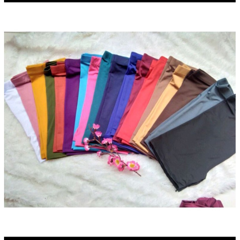 Legging pendek / Celana Daleman / Hotspant standar &amp; jumbo