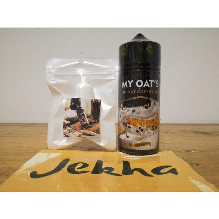 ketengan eceran IDJ VAPORKING MY OAT OATS COFFEE 3MG 6MG 9MG liquid va