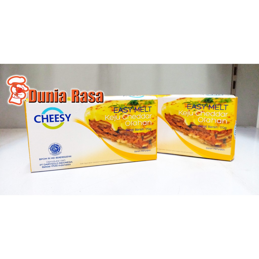 

Keju Cheesy Easy Melt Cheddar 170gr