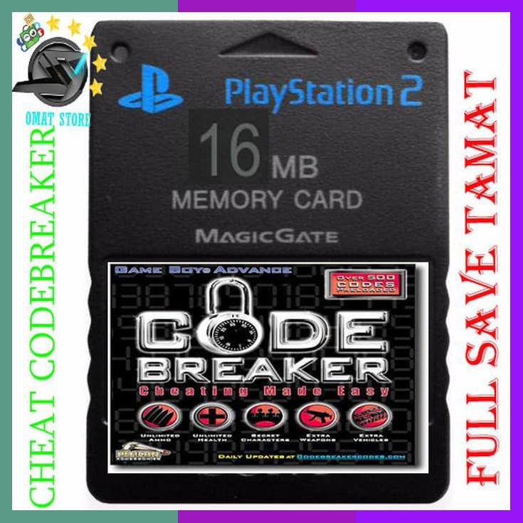 Mc Ps2 16Mb Ebreaker / Game Shark