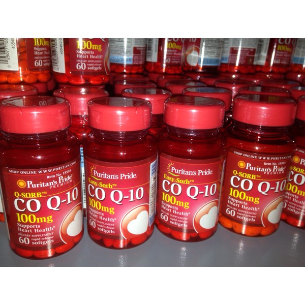 Co Q-10 100mg (Coenzyme Q-10 / CoQ10) - Puritan's Pride USA