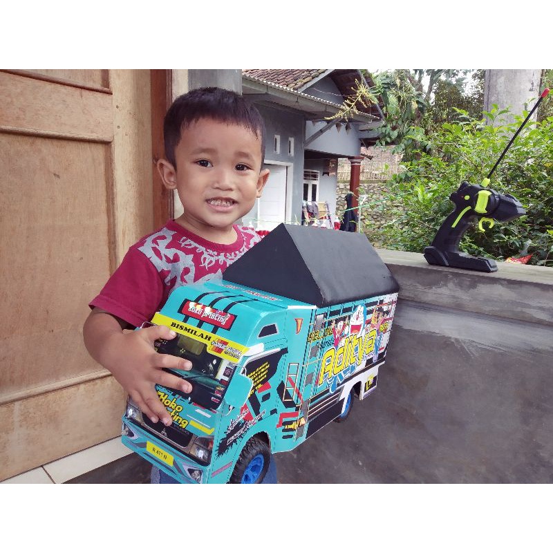 Miniatur truk RC uk jumbo FULL VARIASI
