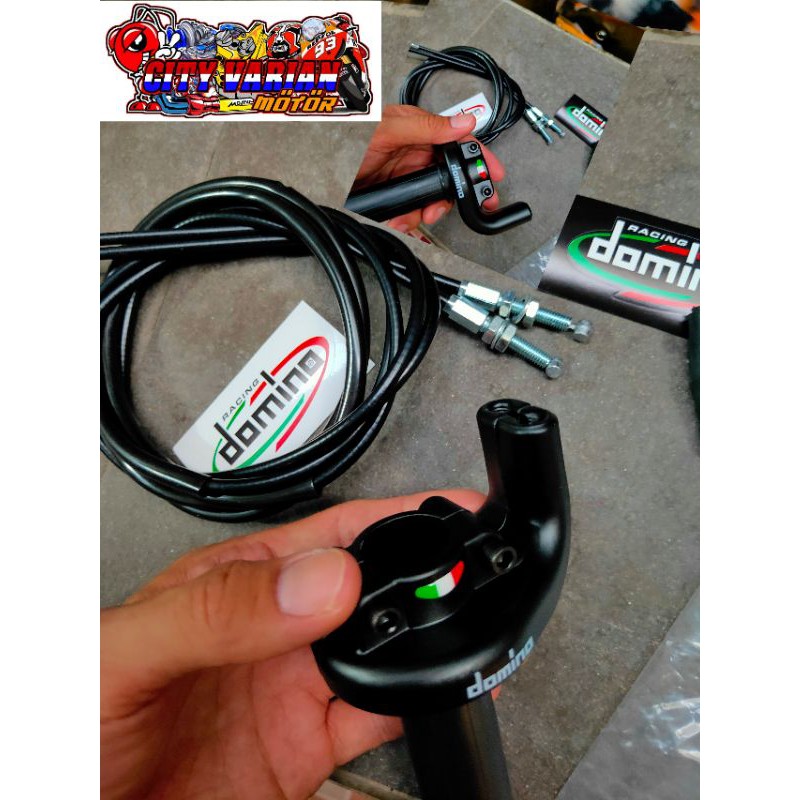 Gas spontan 2 dua kabel crf KLX Vario Nmax Scoopy Beat New Ninja 250 fi Ninja