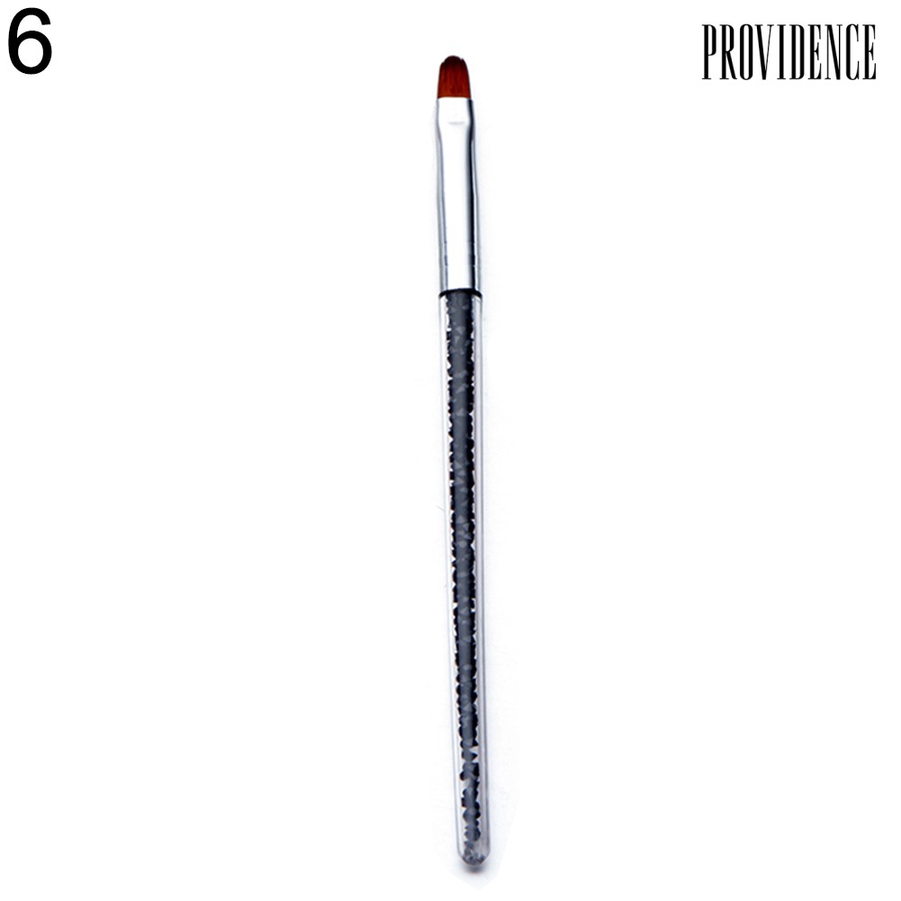 Providence Rhinestone Handle Nail Art UV Gel Polish Painting Drawing Pen DIY Manicure Tool