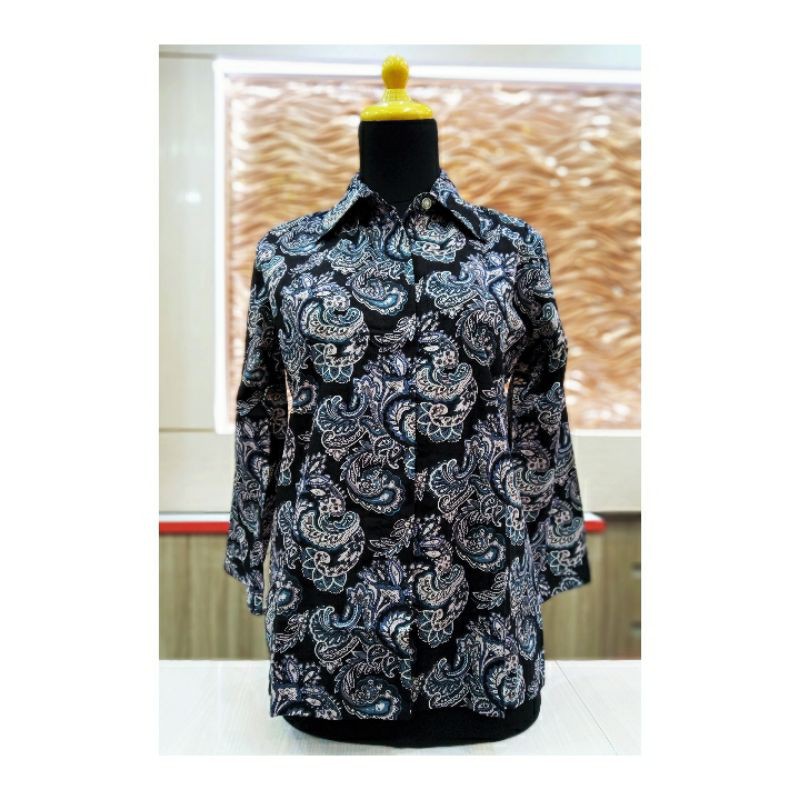 Blus Batik Wanita Motif Minangkara B.Suci - Pangestu Batik