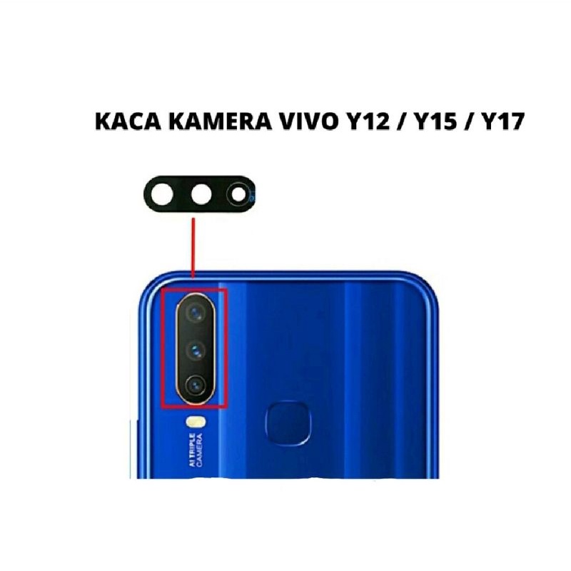 Kaca kamera lensa vivo y12 y15 y17