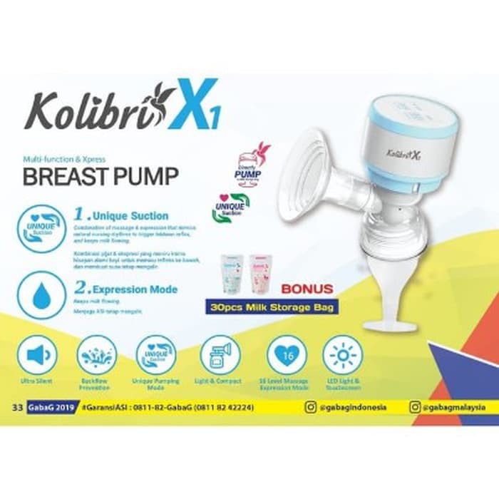 Gabag - Kolibri X1 Breast Pump