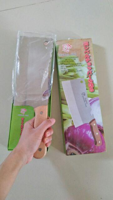 Golok Pisau Dapur Daging Tulang Stainless Steel