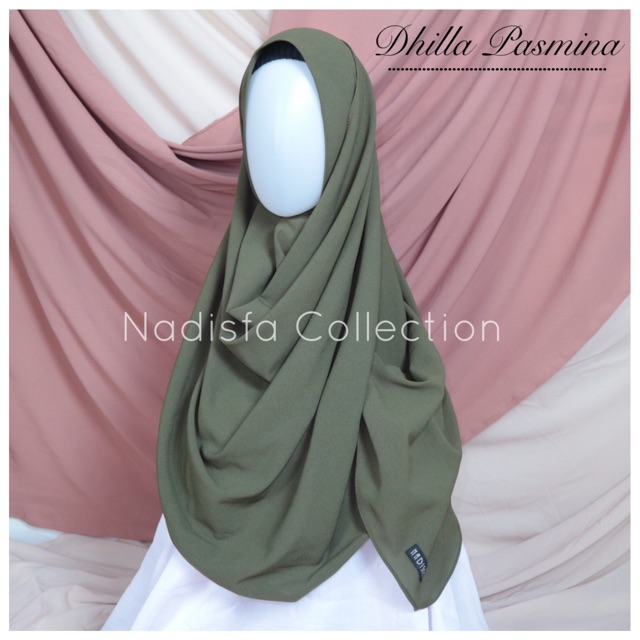 DHILLA HIJAB PASMINA AND SQUARE PASMIMA POLOS DAN SEGIEMPAT POLOS DHILLA