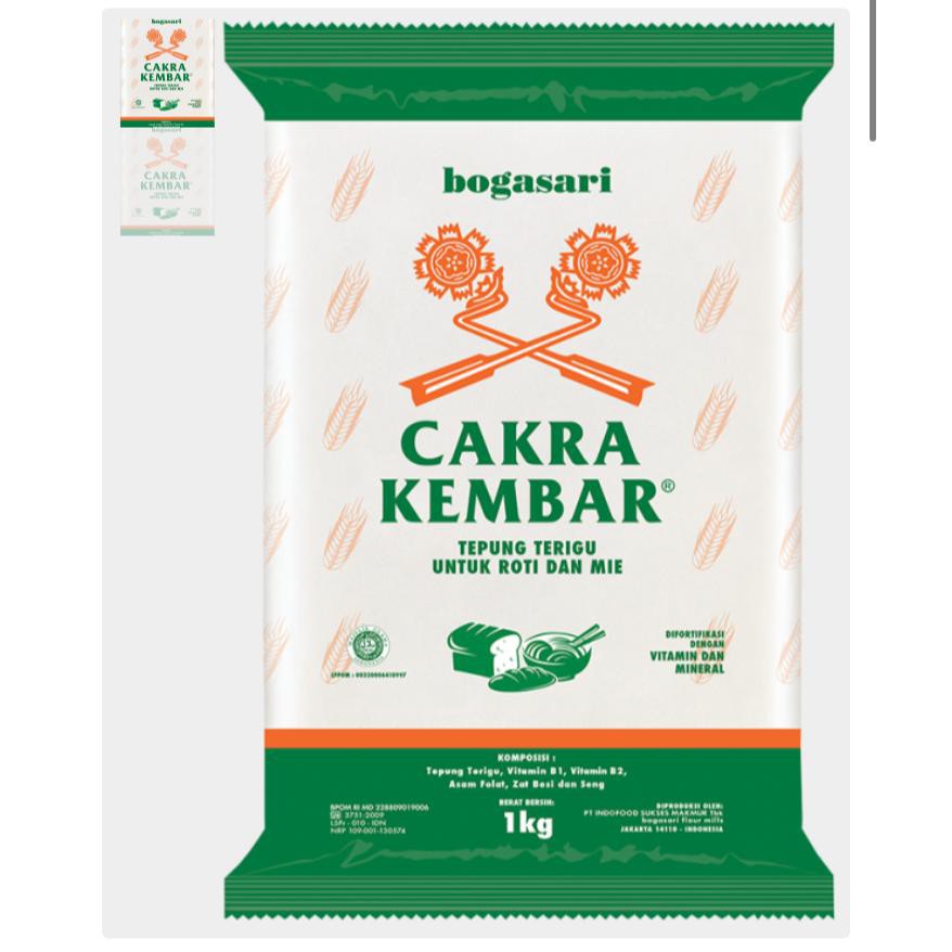 Tepung Cakra Kembar Ekonomis Kemasan 1kg