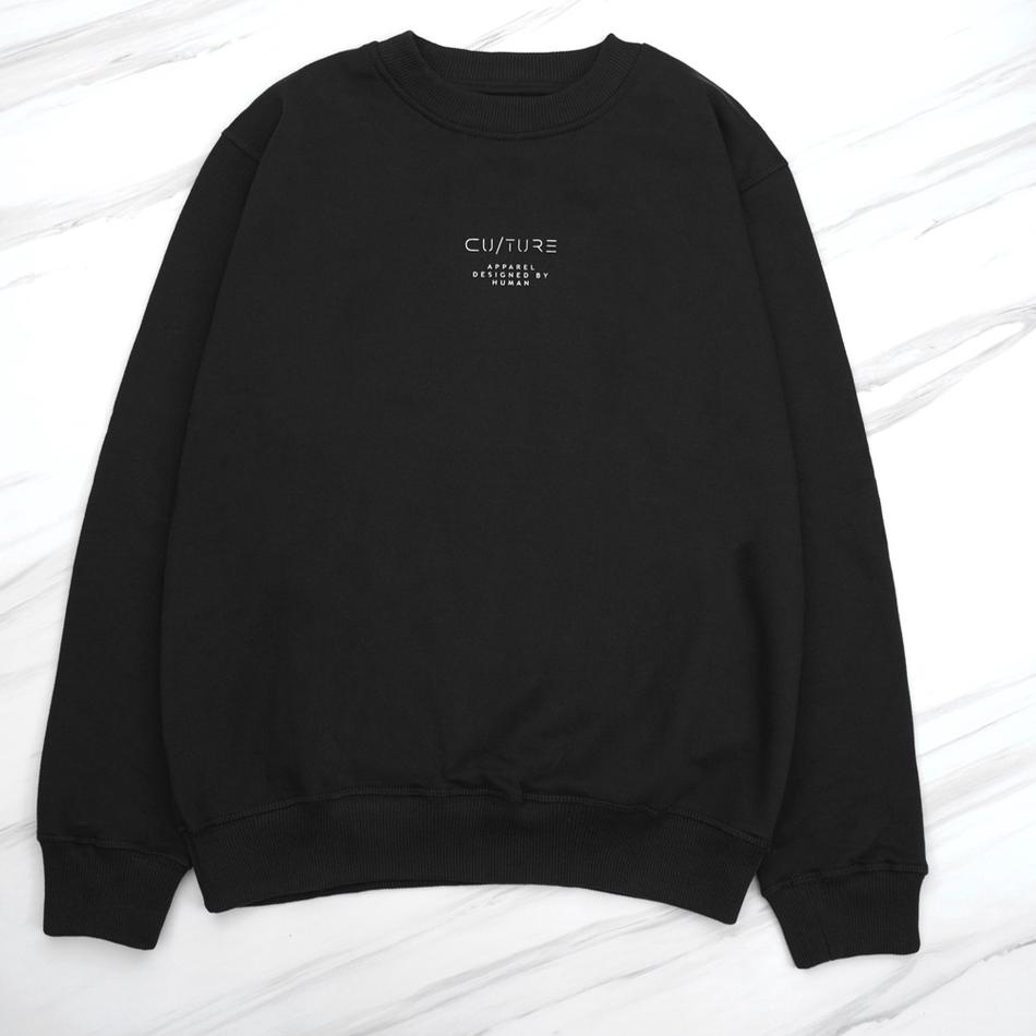 Lagi Tren.. CULTURE BASIC | CREWNECK BLACK OG