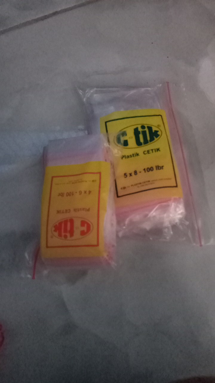 Plastik Klip C-tik 5x8 - 100 Pcs