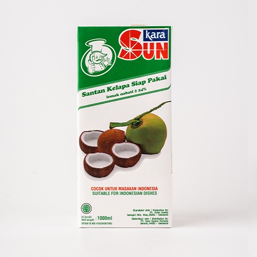 

Sun Kara Santan Kelapa Siap Pakai 1 L – Liter