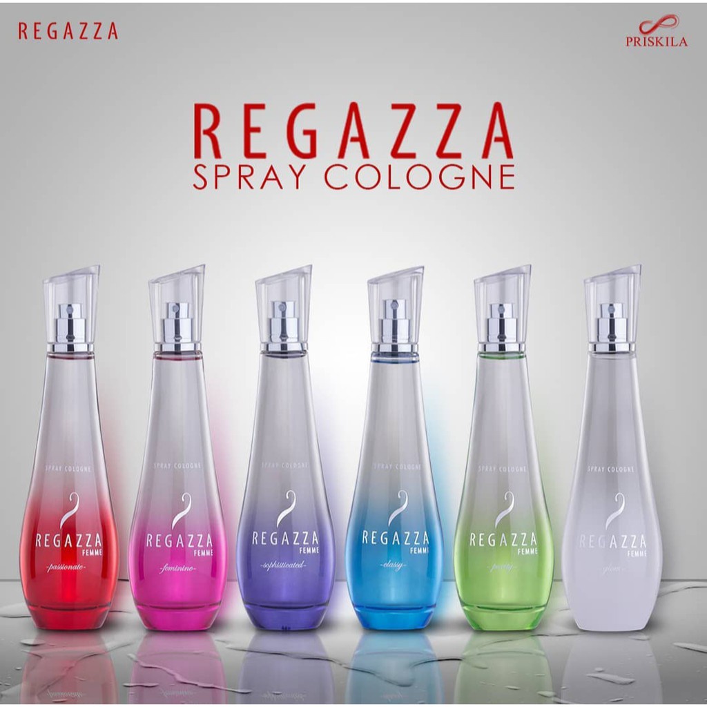 ⭐BAGUS⭐ REGAZZA Spray Cologne Parfume 100ml | Clasy Feminine Glow Purity Sophisticated | Parfume