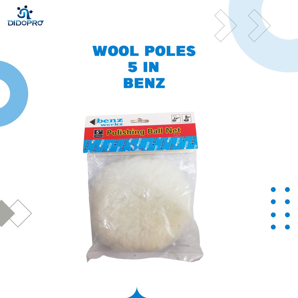 Wol Poles 5 inch Mollar - Wool Polish Bulu