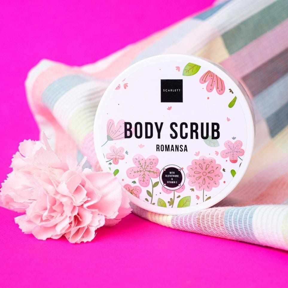 SCARLET Whitening Body Scrub Scarlett By Felicya Angelista