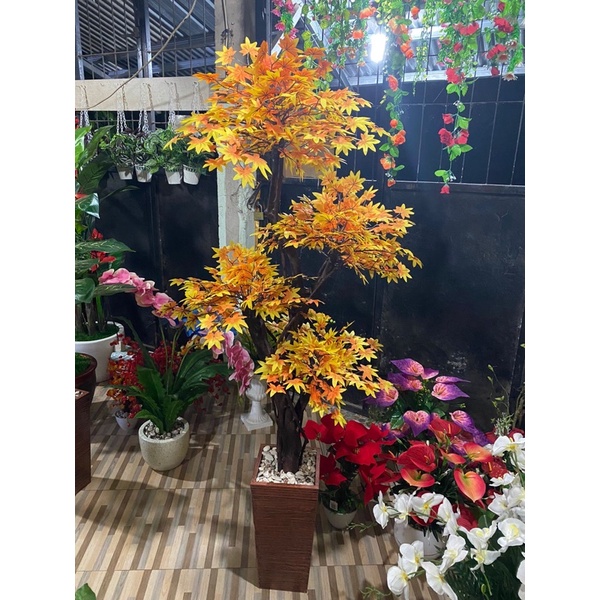 POHON SUDUT ARTIFICIAL MAPEL / POHON JUMBO ARTIFICIAL