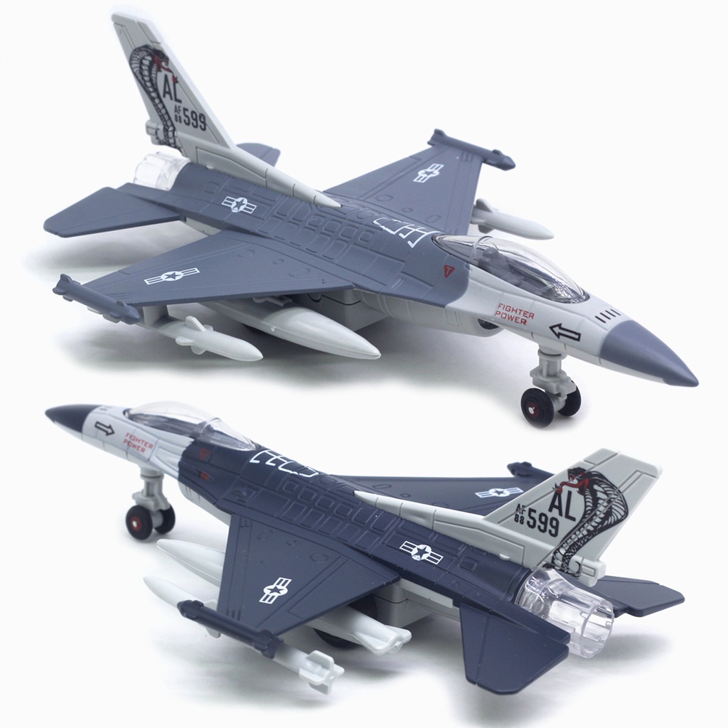 PESAWAT TEMPUR F16 MODEL BARU 22 CM