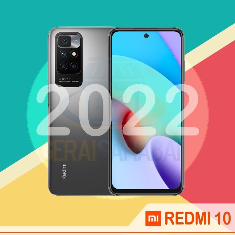 HP XIAOMI REDMI 10 5G REDMI10 4G 2022 RAM 4GB 6GB 4/64 8/128 BARU  ORIGINAL NEW GARANSI RESMI 1TH IM