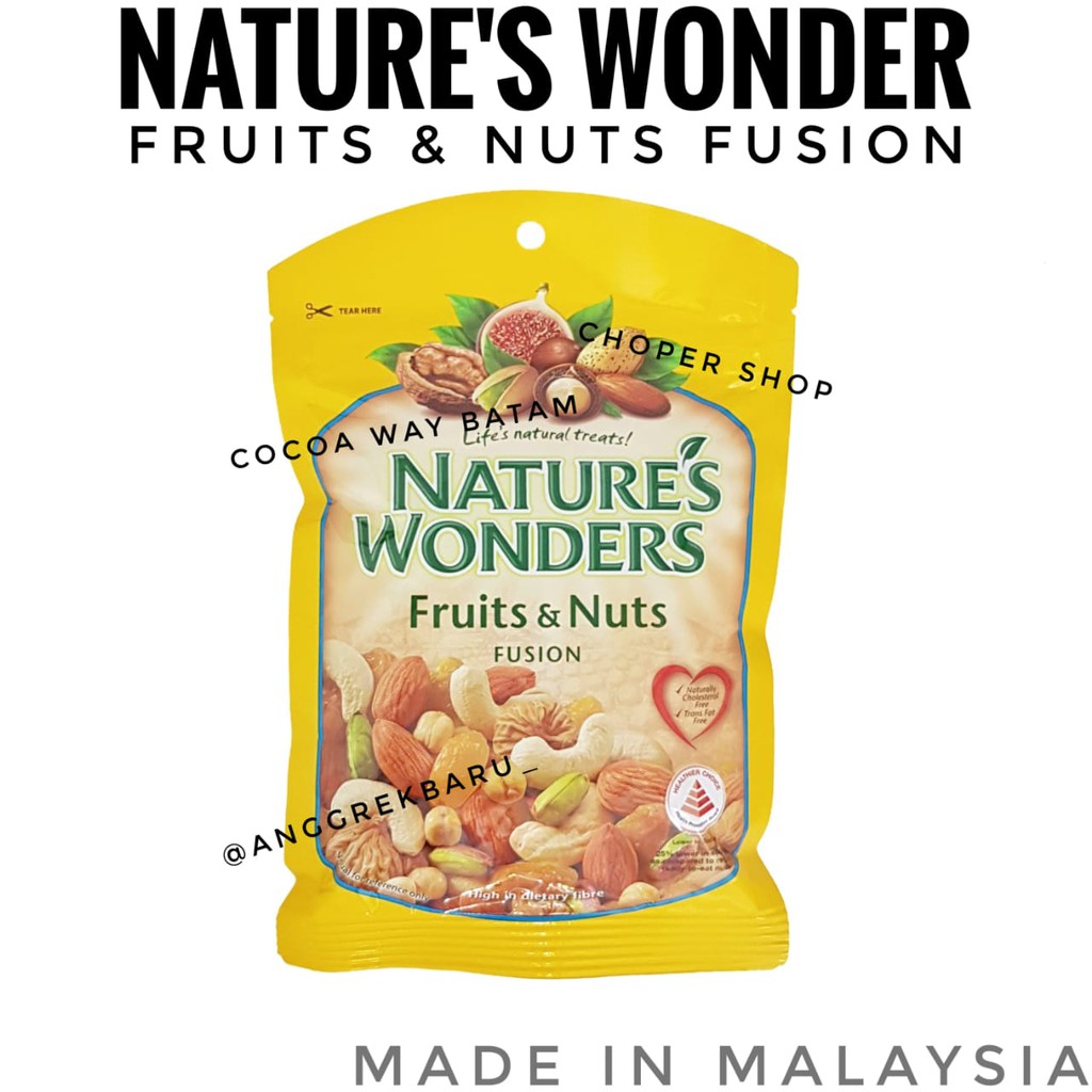 

Kacang Nature Wonder Fruits & Nuts 130gr / Nature Wonders