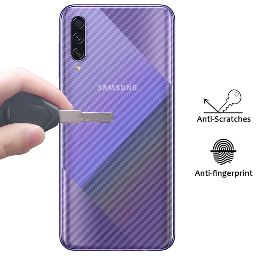 Suitable for Samsung Galaxy M30s Carbon Fiber Screen Back Protection Film DGX