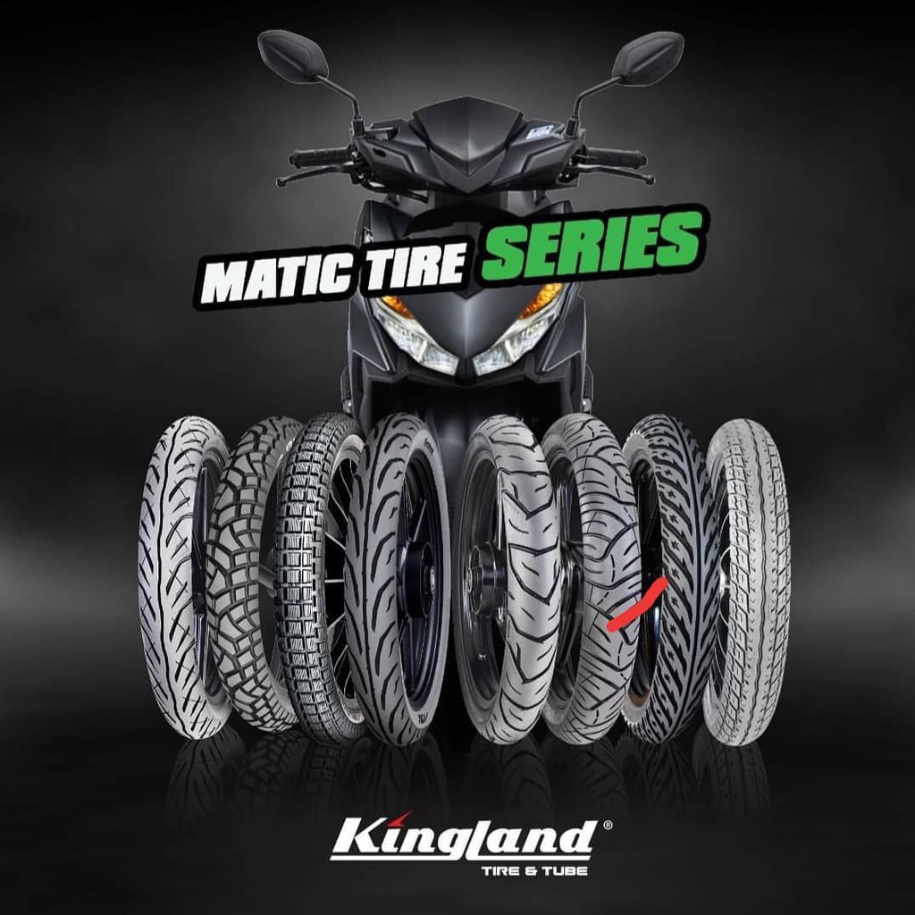 Ban luar ring 14 kingland 70/90, 80/90, 90/90 tubetype