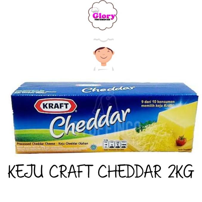 

READY COD keju craft cheddar 2 kg