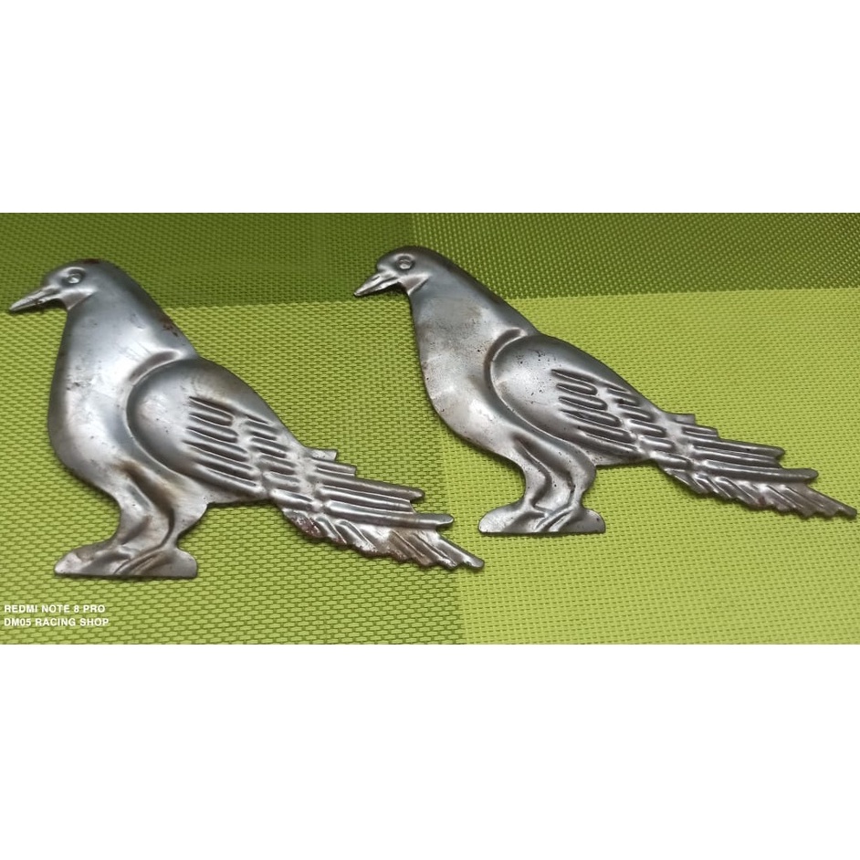 ORNAMEN PAGAR SEPASANG BURUNG MERPATI ornamen pagar merpati 1pcs