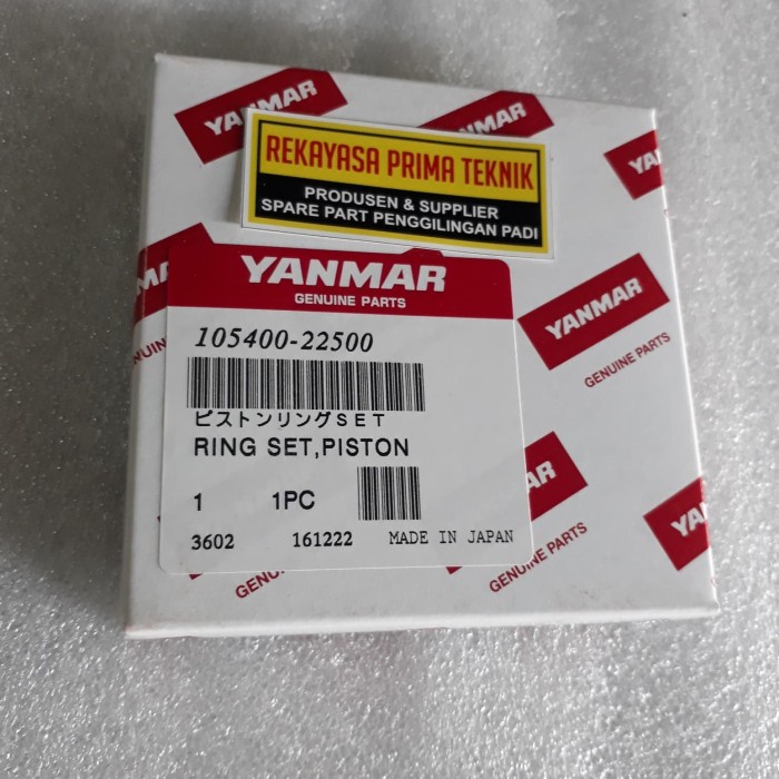 TF85 RING PISTON ORIGINAL ASLI ORI DISEL YANMAR TRAKTOR SAWAH TF 85