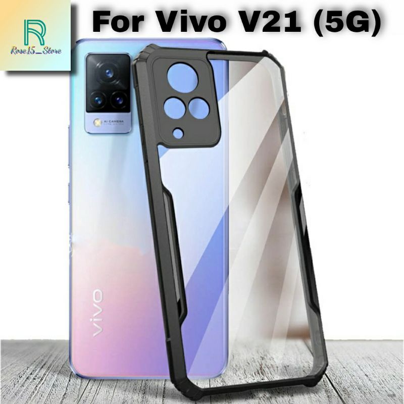 Case VIVO V21 (5G) Shockproof Premium Transparant