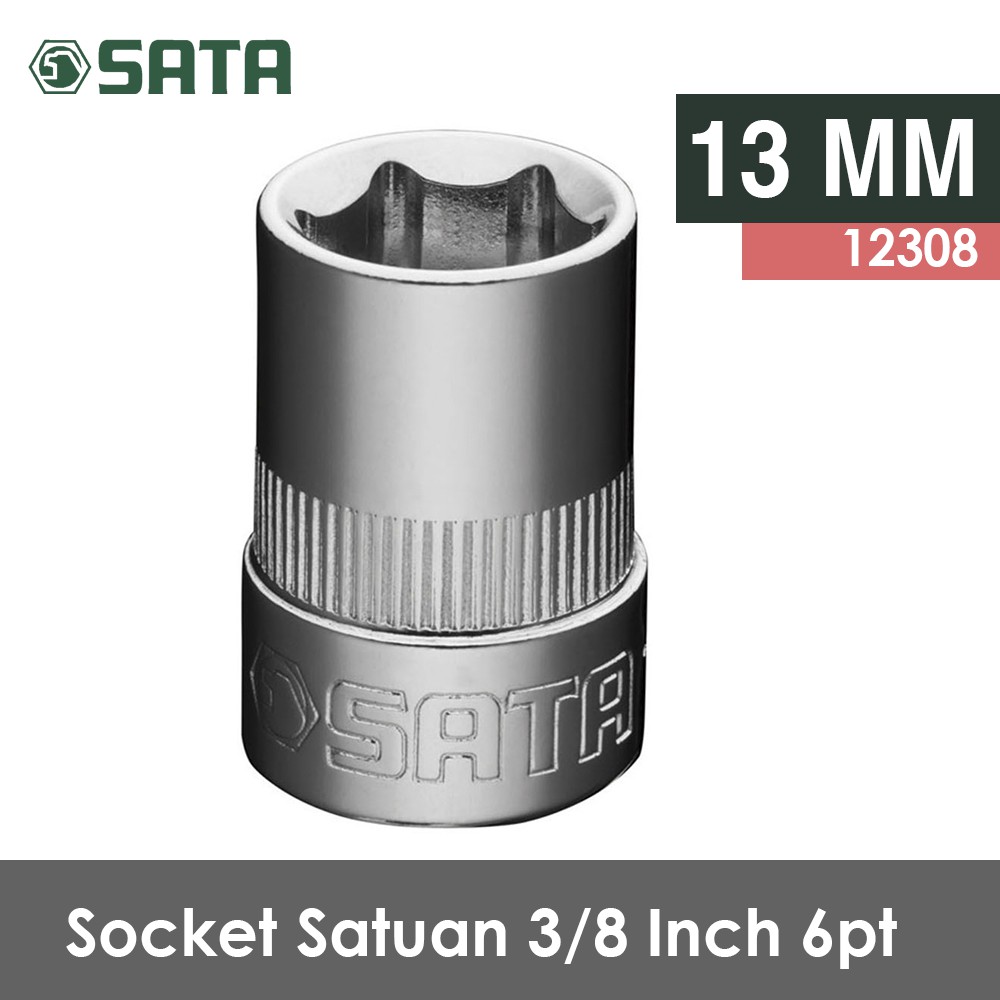 SOCKET 3/8 INCH 13 MM 12308 SATA TOOLS