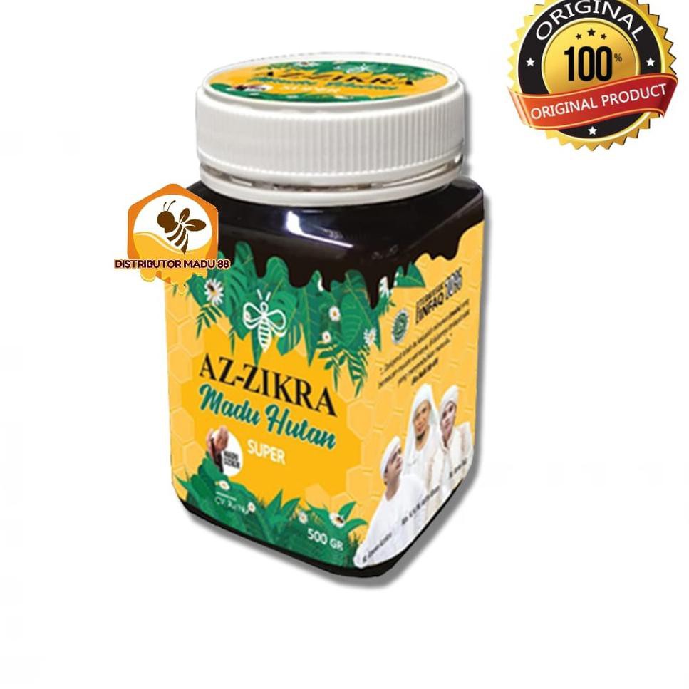 

8QV Madu Azzikra Hutan & Herbal Super Original 500gr az zikra RKL (Diskon)