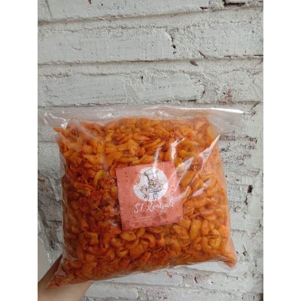 

MAKARONI BANTET 1 KG/Pedas/enak/camilan