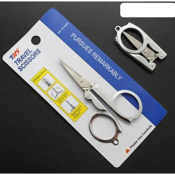 

Limited Stock Gunting Lipat / Gunting Kapas / Stainless Steel Folding Scissor <