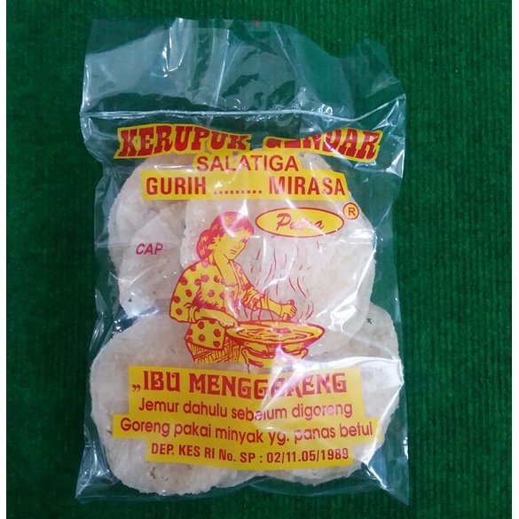 Gendar Karak Khas Salatiga Cap Ibu Menggoreng 250gram Murah