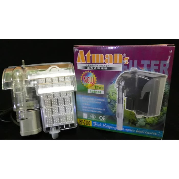 Filter gantung Atman HF 0300 aquarium aquascape