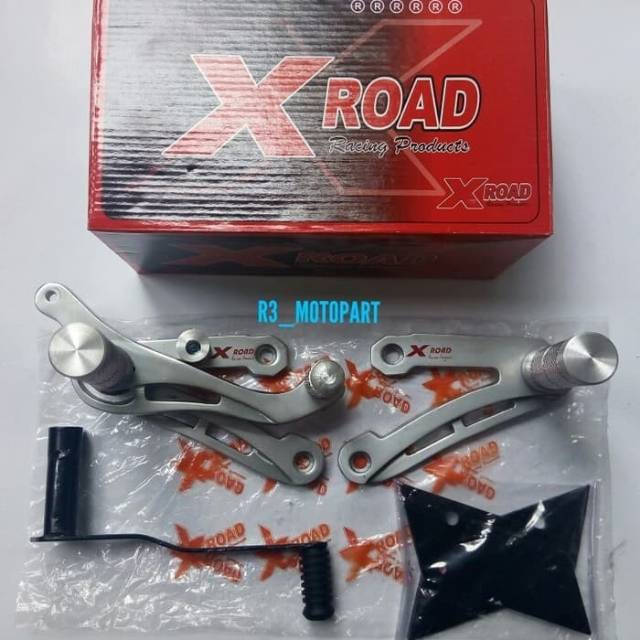 Footstep Underbon Xroad Old Vixion Tromol / UB X Road Foot Step Underbond/Underbone