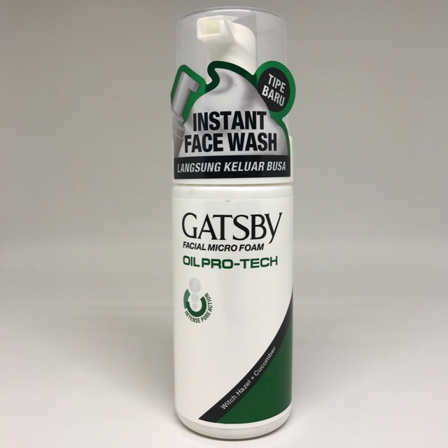 gatsby facial foam